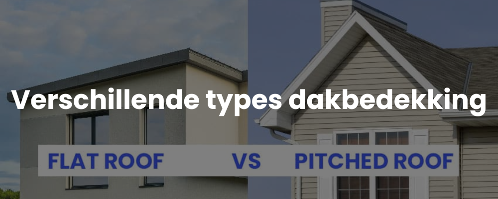 Verschillende types dakbedekking