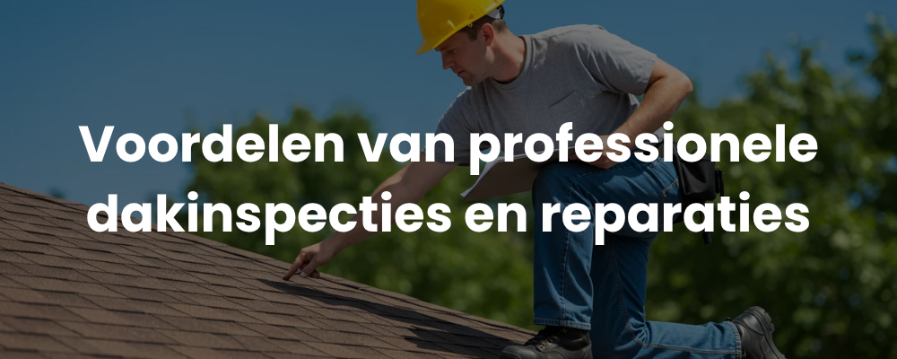 Voordelen van professionele dakinspecties en reparaties