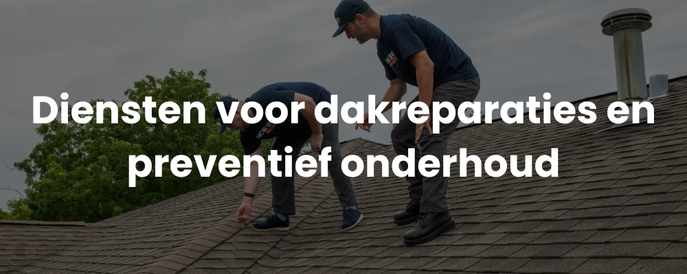 Diensten voor dakreparaties en preventief onderhoud