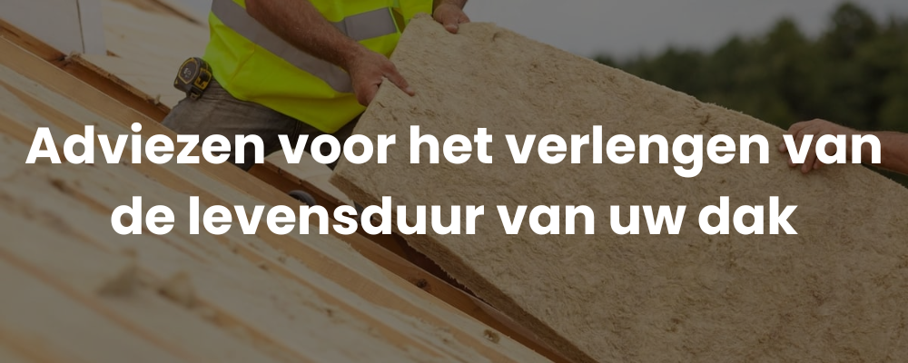 Adviezen voor het verlengen van de levensduur van uw dak