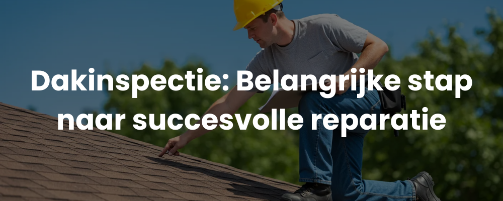 Dakinspectie: Belangrijke stap naar succesvolle reparatie
