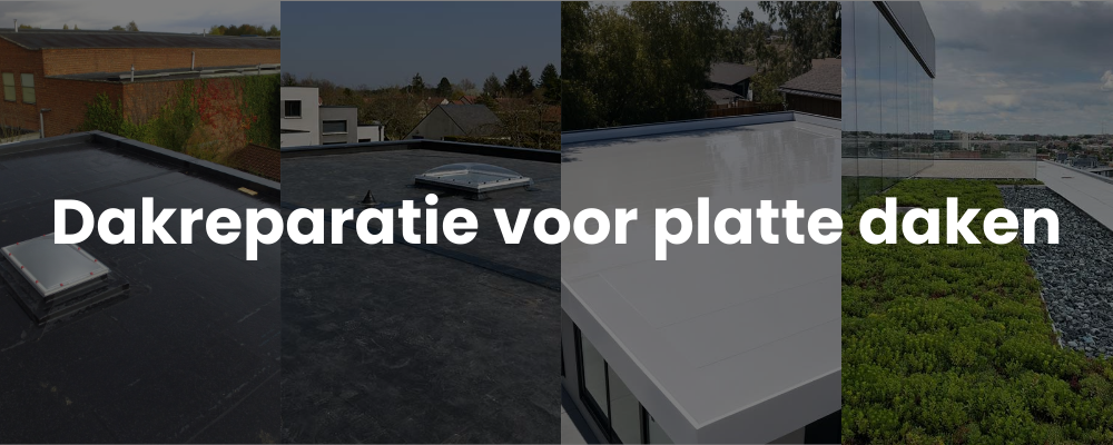 Dakreparatie voor platte daken