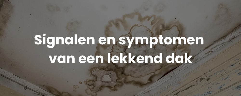 Signalen en symptomen van een lekkend dak